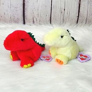 🆕️NWT 5" Vintage 80s Puffkins Dragon Plush Stuffed Animal Toys Collectible Dino